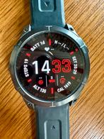 Garmin Epix Gen2 47mm Saffier Titanium met 9 mnd Garantie, Ophalen, Zwart, Zo goed als nieuw, Waterdicht