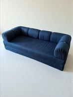 Vintage Grinda sofa bedbank blauw 80s Ikea, Vintage design, 80s design, jaren 80, Verzenden, 150 tot 200 cm, Driepersoons
