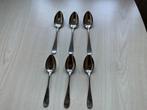 6 ALPACCA DESSERTLEPELS, Antiek en Kunst, Antiek | Bestek, Ophalen of Verzenden