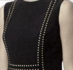 Ribkoff jurk in zwart met kleine metaal accenten maat 40, Maat 38/40 (M), Verzenden, Zwart, Nieuw