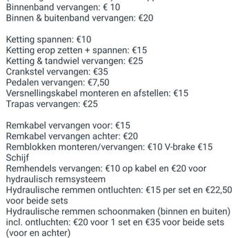 Fietsenmaker in Delft, Den Haag, Zoetermeer, Rotterdam etc. beschikbaar voor biedingen