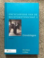 Encyclopedie van de rechtswetenschap 1 grondslagen, Ophalen of Verzenden, Nieuw, P.B. Cliteur, A. Ellian