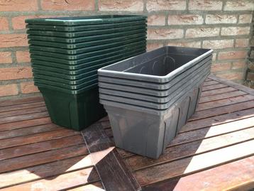 20 stuks ELHO Bloembakken of Plantenbakken Type Berlin 60 cm beschikbaar voor biedingen