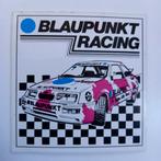 Leuke oude sticker.   BLAUPUNKT RACING.   FORD., Auto diversen, Autostickers, Ophalen of Verzenden