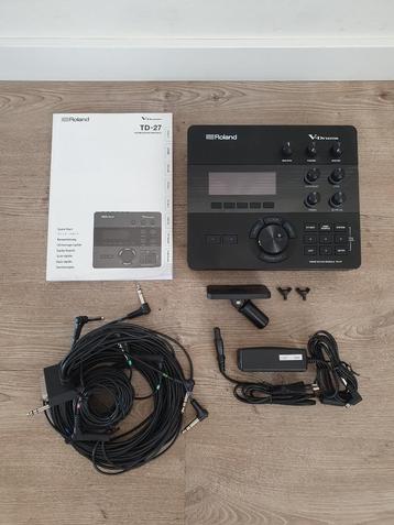 Roland TD-27 Drum Module 2.0 | Elektronisch Drumstel | TD27  beschikbaar voor biedingen