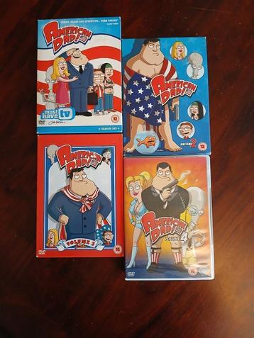 DVD American Dad s1-4 zeldzaam! beschikbaar voor biedingen