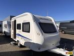 Hobby Excellent 400 SF 2010 Luifel / Fietsdrager, Caravans en Kamperen, Caravans, Hobby, Bedrijf, Treinzit, Schokbreker