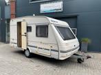 Mooie èn complete Sprite Super 390TD, treinzit, 1999, Caravans en Kamperen, Caravans, Bedrijf, Treinzit, Vast bed, 4 tot 5 meter