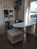 Ikea Bureau, bijzettafel en open kast, Ophalen, Gebruikt