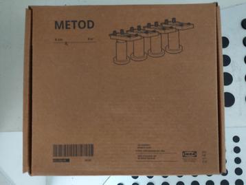 9 doosjes Ikea METOD 402.055.99 verstelbare kunststof poten - afbeelding 1