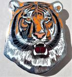 Leyland Tiger coach bus emaille embleem 1950., Ophalen of Verzenden, Gebruikt, Auto's