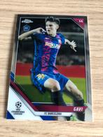 Topps Chrome CL 2021 Gavi RC, Ophalen of Verzenden, Zo goed als nieuw, Buitenlandse clubs, Spelerskaart