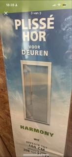 Nieuwe Harmony Plissé Hordeur 85x203cm, Doe-het-zelf en Verbouw, Deuren en Horren, Ophalen, Kunststof, 80 tot 100 cm, Hordeur