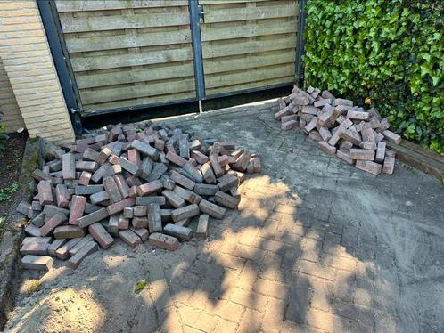 7,5 m2 sierklinkers IK BETAAL€50 VOOR OPHALEN, Tuin en Terras, Tegels en Klinkers, Gebruikt, Klinkers, Beton, 5 tot 10 m², Ophalen