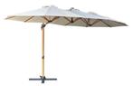 Zweefparasol, ecru, Tuin en Terras, Ophalen, Kantelbaar, Nieuw, Zweefparasol