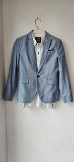 Blazer + blouse maat 158, Kinderen en Baby's, Ophalen of Verzenden, Zo goed als nieuw, H&M, Jongen