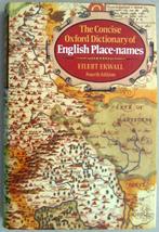 Concise Oxford Dictionary of English Place-names HC Ekwall, Ophalen of Verzenden, Gelezen, Europa