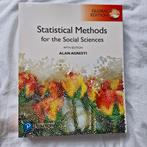 Statistical Methods for the Social Sciences, Boeken, Alan Agresti, Ophalen of Verzenden, Gamma, WO