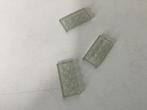 Lego plaat 2x4 transparant, Ophalen of Verzenden, Gebruikt, Losse stenen, Lego