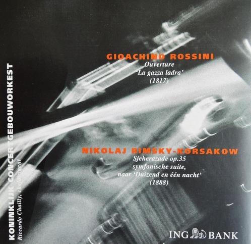 Rossini en Rimsky-Korsakow / Kcgo - Riccardo Chailly / DDD, Cd's en Dvd's, Cd's | Klassiek, Zo goed als nieuw, Orkest of Ballet