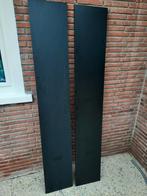 Zwarte legplanken 30x180cm, Doe-het-zelf en Verbouw, Hout en Planken, Ophalen, Gebruikt, Minder dan 25 mm, Plank