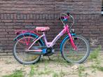 Gazelle fiets, roze met blauw,22 inch, Fietsen en Brommers, Fietsen | Meisjes, Ophalen, Gebruikt, 22 inch, Gazelle