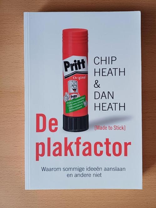 De Plakfactor – Heath, Boeken, Economie, Management en Marketing, Nieuw, Management, Ophalen of Verzenden