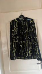 Zip73 blouse zwart met geel Xxl valt kleiner, Ophalen of Verzenden, Nieuw, Maat 46/48 (XL) of groter, Zwart