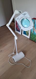 Loeplamp staande.    Merk Fysic  FL100 led, Hobby en Vrije tijd, Vergrootglazen, Loepen en Loeplampen, Ophalen, Gebruikt, Loeplamp