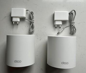 2 goede mesh TP-Link Deco X20 Wifi versterkers beschikbaar voor biedingen