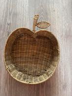 Riviera maison rattan appel fruitmand, Ophalen of Verzenden, Zo goed als nieuw, Rond, Riet