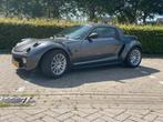 Smart Roadster 0.7 45KW 2005 Zwart, Auto's, Automaat, Zwart, Zwart, 3 cilinders