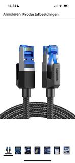 UGREEN cat8 ethernet kabel/netwerk kabel 40Gbps 2000MHz 1 m, Computers en Software, Pc- en Netwerkkabels, Ophalen of Verzenden
