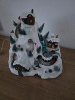 Intratuin Kersthuisje - Zo goed als nieuw!, Kunststof, Ophalen of Verzenden, Zo goed als nieuw, Bruin