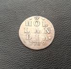 2 stuiver holland 1789 zilver provinciaal zilveren munt, Postzegels en Munten, Munten | Nederland, Vóór koninkrijk, Zilver, Losse munt