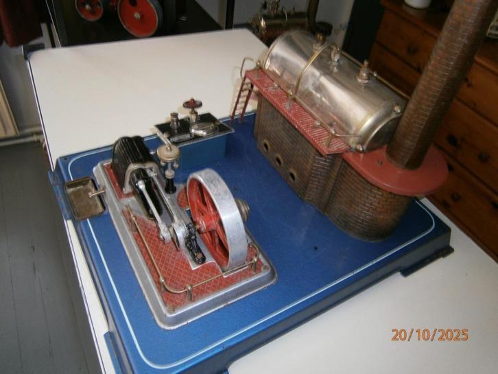 Wilesco stoommachine, Antiek en Kunst, Antiek | Speelgoed, Ophalen of Verzenden