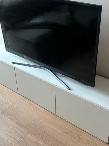 IKEA BESTÅ Tv-meubel wit/beige - 180cm - afbeelding 2