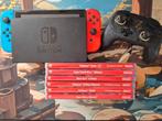 Nintendo Switch + controller & 6 games, Switch 2019 Upgrade, Met games, Ophalen of Verzenden, Zo goed als nieuw