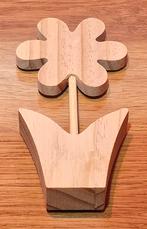 Houten bloem om te beschilderen, Ophalen of Verzenden, Nieuw, Overige typen