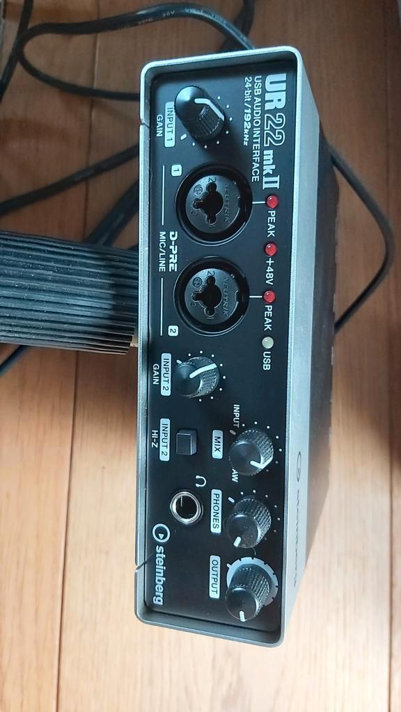 Steinberg UR22 MK2 USB Audio Interface - Topstaat!, Muziek en Instrumenten, Microfoons, Zo goed als nieuw, Overige typen, Ophalen of Verzenden