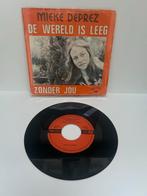 Mieke Deprez - De Wereld Is Leeg - Telstar 2083 - 7" Single, Cd's en Dvd's, Vinyl Singles, Gebruikt, 7 inch, Single, Ophalen of Verzenden