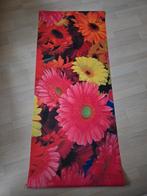 Banner stof kleurige Gerbera's 175 x 74 cm, Ophalen, Nieuw