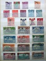 India, 3 kaartjes met oude zegels, Postzegels en Munten, Postzegels | Azië, Ophalen of Verzenden, Zuid-Azië, Gestempeld