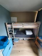 Houten Solide Stapelbed gekocht bij de Otto, 90 cm, Tweepersoons, Ophalen of Verzenden, Zo goed als nieuw