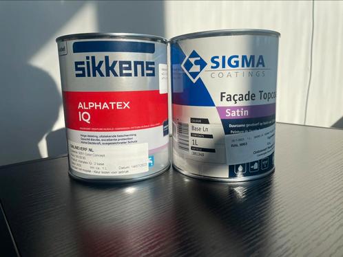 Sikkens, sigma, histor, perfection verfen, Doe-het-zelf en Verbouw, Verf, Beits en Lak, Nieuw, Verf, Minder dan 5 liter, Grijs