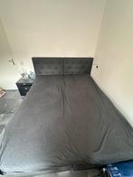 Elektriche boxerspring bed, Zwart, Tweepersoons, Ophalen of Verzenden, Zo goed als nieuw
