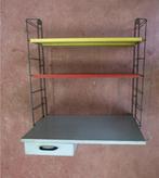 Vintage Tomado Bureautje, Gebruikt, Ophalen of Verzenden, Minder dan 150 cm, Met lade(s)