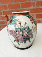 Antiek-Chinees porselein-Chinese Theepot-Famille verte-China, Verzenden