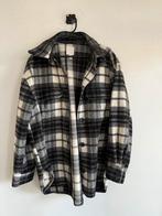 Geruite jas van H&M - Maat M, Ophalen of Verzenden, Zo goed als nieuw, Maat 38/40 (M), Zwart