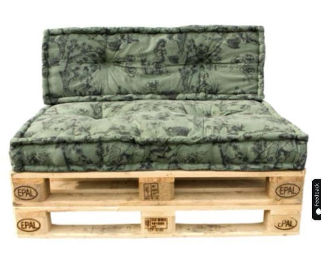 Palletkussens (2 sets), Tuin en Terras, Tuinmeubel-accessoires, Zo goed als nieuw, Ophalen